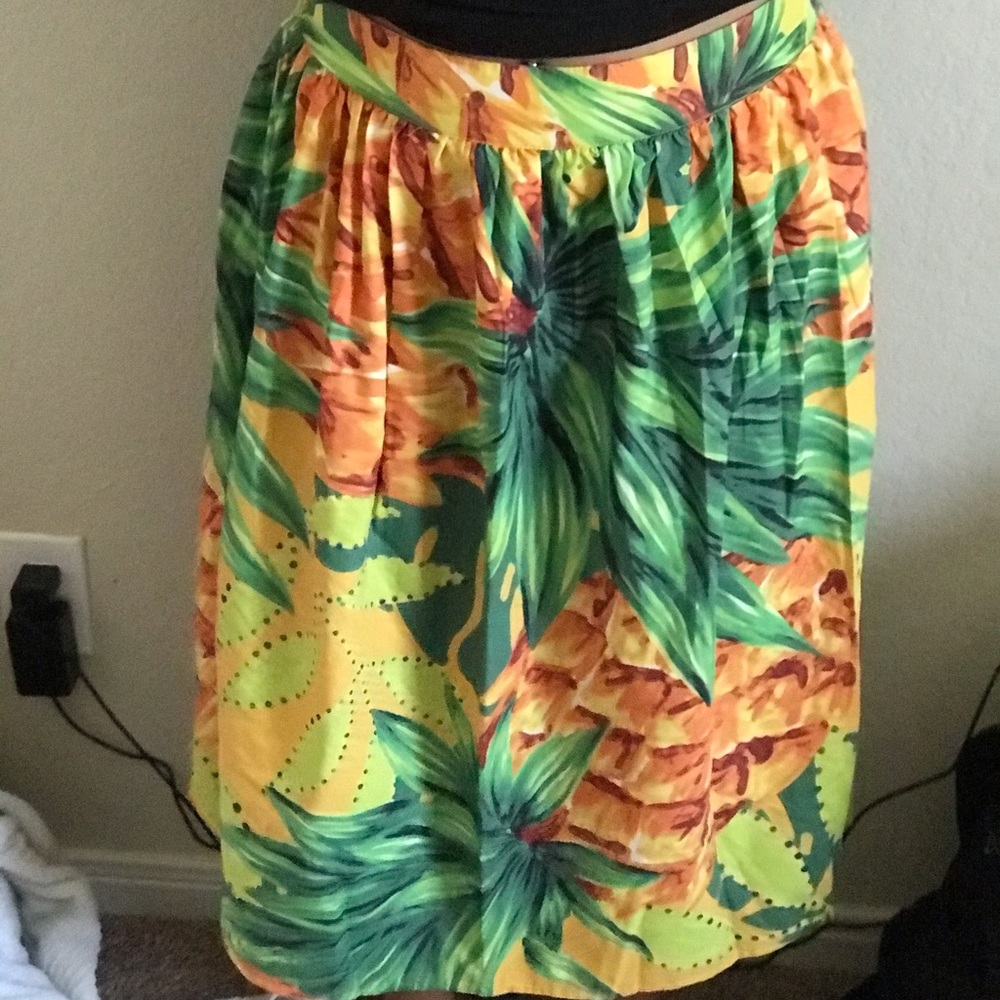 Pineapple skirt